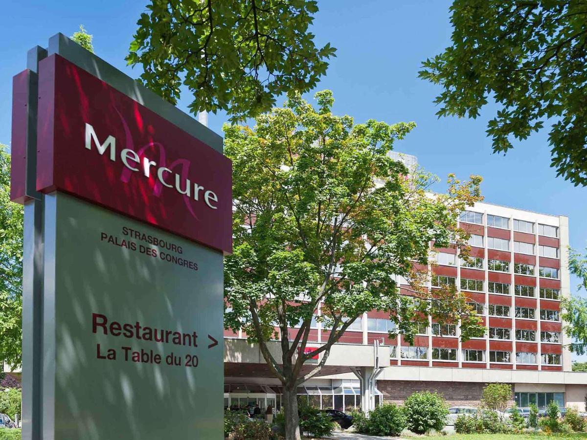 Mercure Strasbourg Palais Des Congres Eksteriør billede